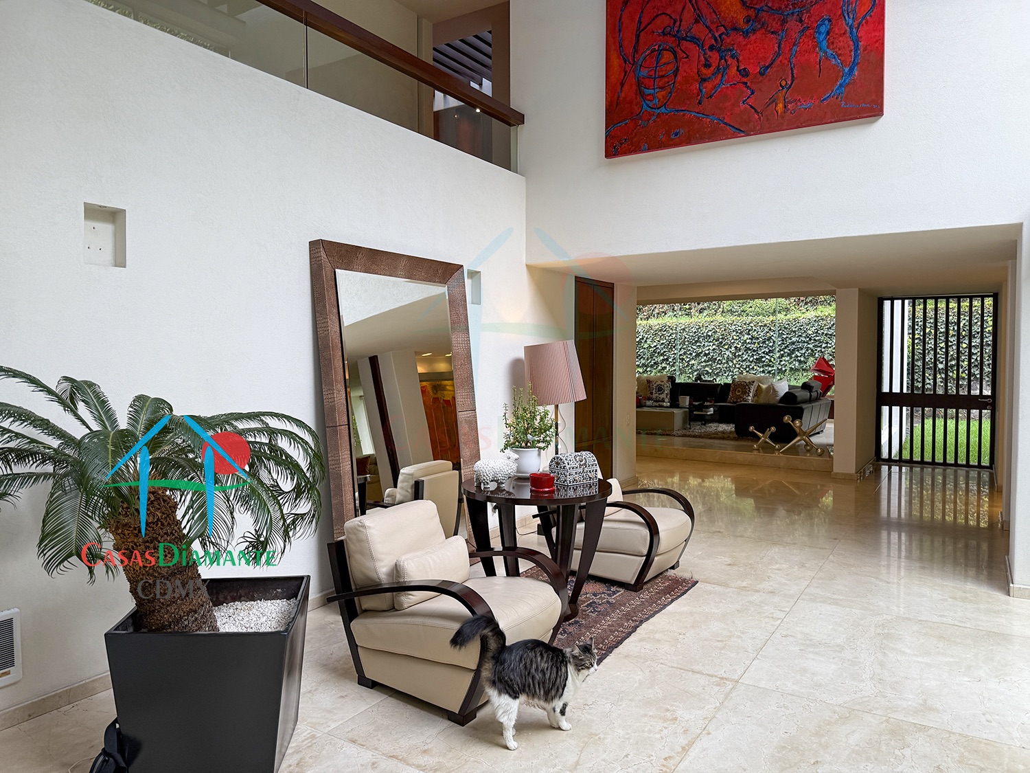 Jardines del Pedregal Casa Rivera EJ - Vestíbulo de acceso 1